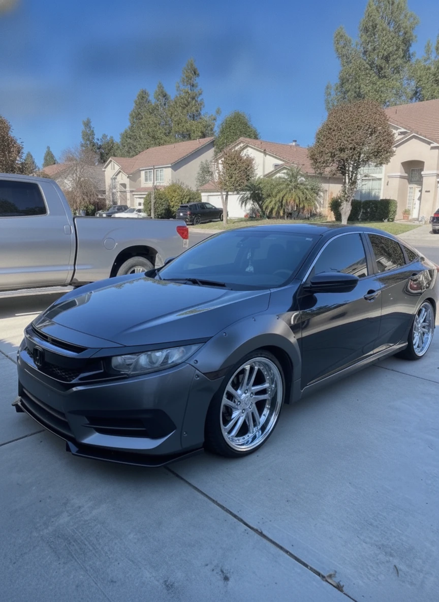 Modified car